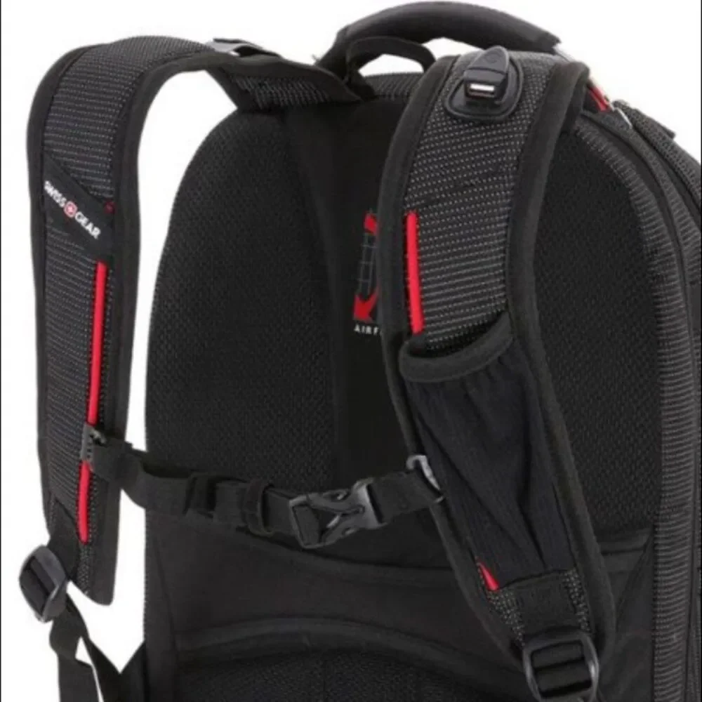 Swissgear 5358 USB ScanSmart Laptop Backpack Black Travel Work Bag
